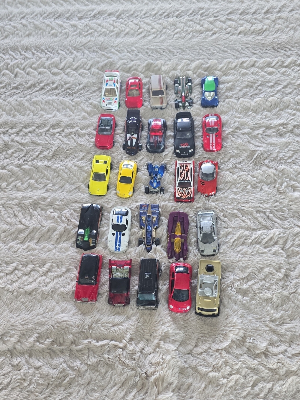 Assorted Kids Toy Cars - Multi-Color Diecast Vehicle Set